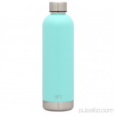 Simple Modern 17oz Bolt Water Bottle - Stainless Steel Hydro Swell Flask - Double Wall Vacuum Insulated Reusable Small Kids Metal Coffee Tumbler Leak Proof Thermos - Bermuda Deep 569664176